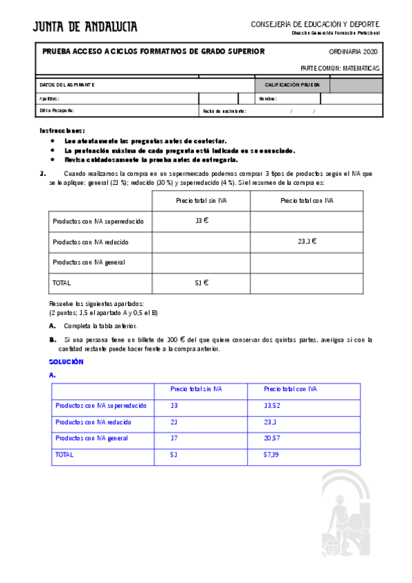 Miniatura del documento ExamenMatematicasPruebaAccesoGradoSuperiorAndalucia2020.pdf
