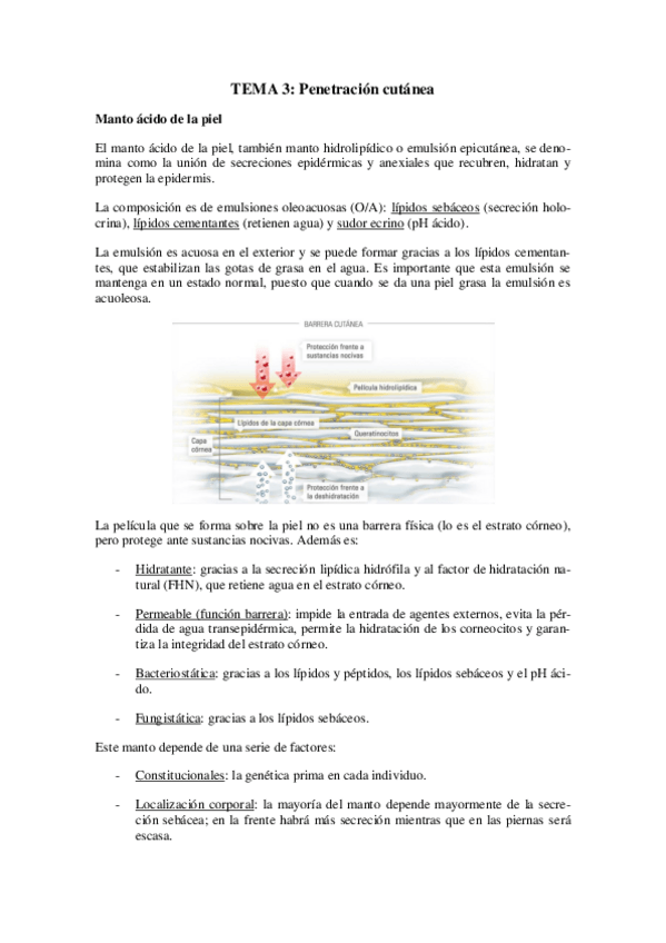 Miniatura del documento TEMA 3. Penetración cutánea.pdf