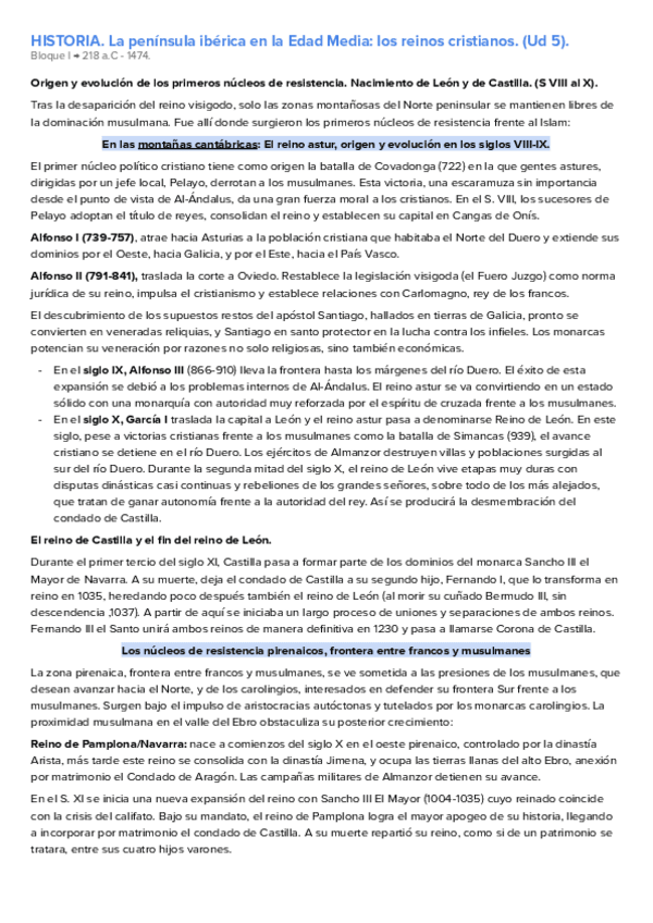 Miniatura del documento historia ud 5: los reinos cristianos.pdf