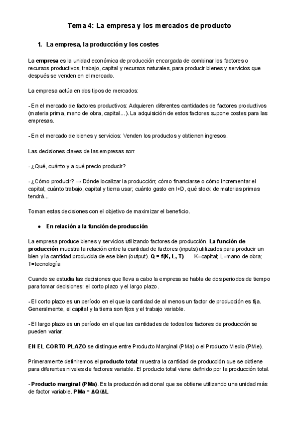Miniatura del documento Tema 4_ La empresa y los mercados de producto.pdf