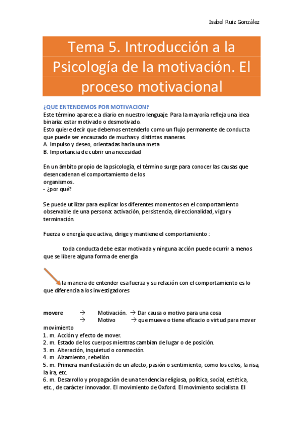 Miniatura del documento Tema 5. Introducción a la Psicología de la motivación. .pdf