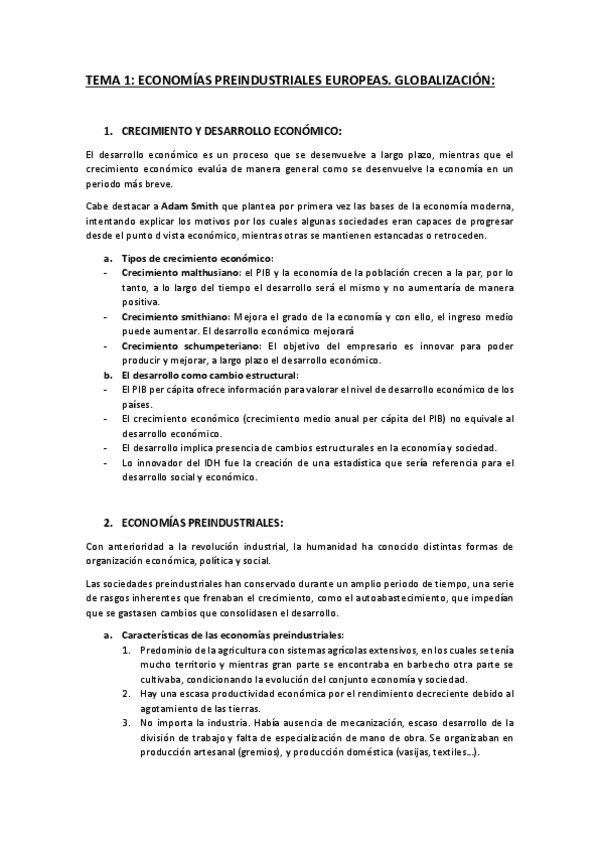 Miniatura del documento TEMA 1 -crec. economico- economías preindustriales..pdf