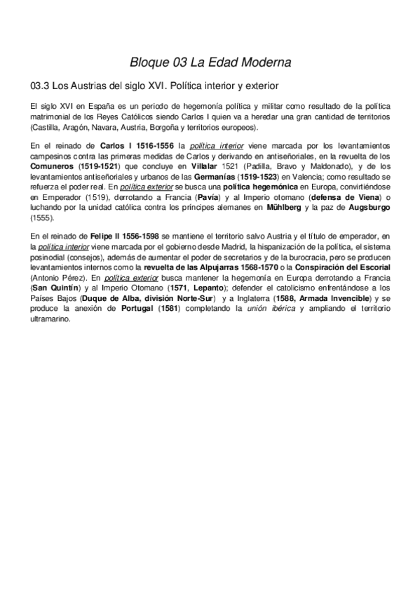 Miniatura del documento bloque-03.3-Los-Austrias-del-siglo-XVI.-Politica-interior-y-exterior-resumen-wu.pdf