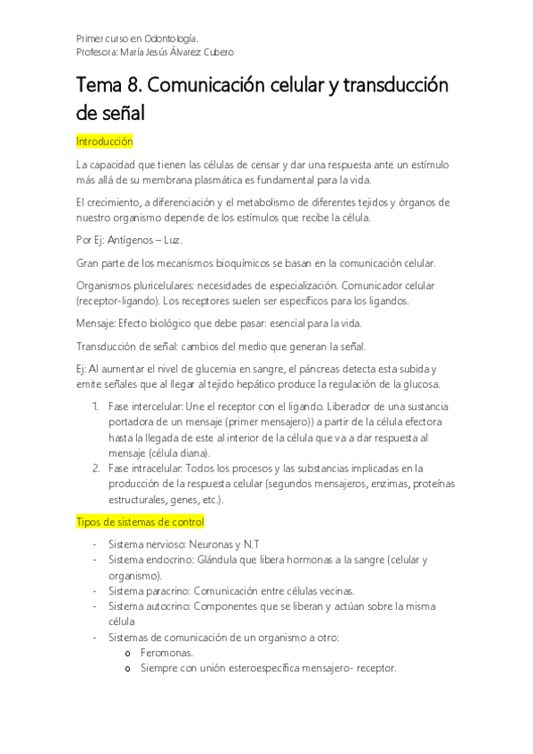 Miniatura del documento Bioquímica 8. Comunicación Celular.pdf