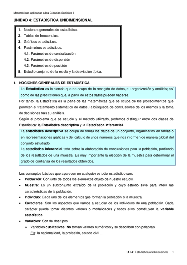 Miniatura del documento TEORIAESTADISTICAUNIDIMENSIONAL.pdf