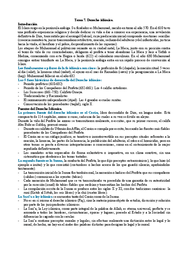 Miniatura del documento Tema-7.-Derecho-islamico..pdf