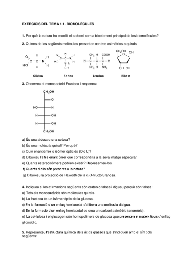 Miniatura del documento Exercicis-Tema-1.1.Biomolecules2023-24.pdf
