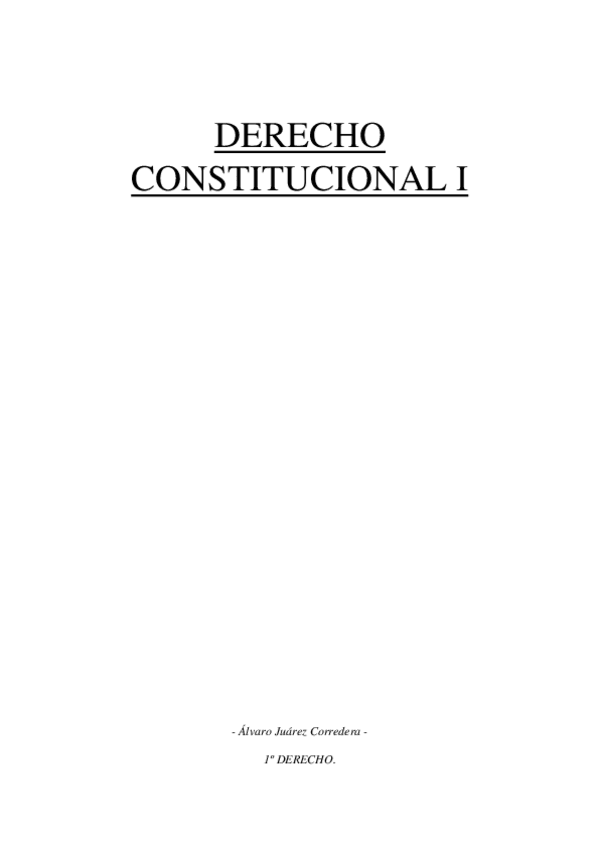 Miniatura del documento APUNTES DERECHO CONSTITUCIONAL I.doc