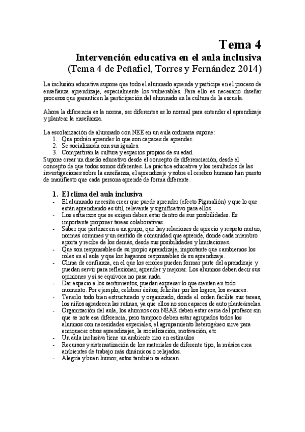 Miniatura del documento Tema 4 Intervención educatuva en el aula inclusiva..pdf