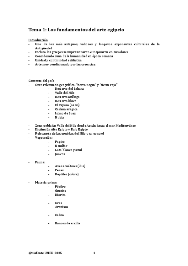Miniatura del documento Guiones-conceptos Tema 1 Historia del Arte Antiguo Egipto y Próximo Oriente.pdf