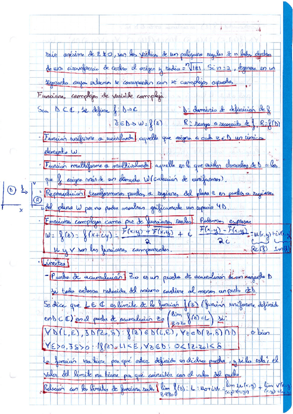 Miniatura del documento Resumen Funciones complejas de variable compleja.pdf