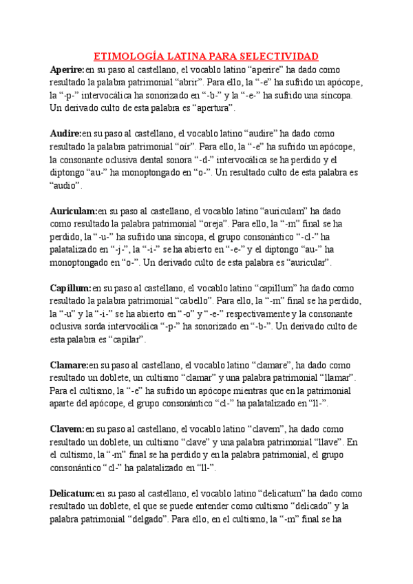 Miniatura del documento Etimologia.-Latin-II.-PAU-2024-2025.pdf
