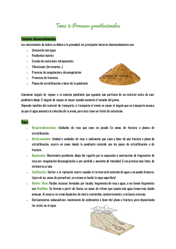 Miniatura del documento Tema-3-Procesos-gravitacionales....pdf