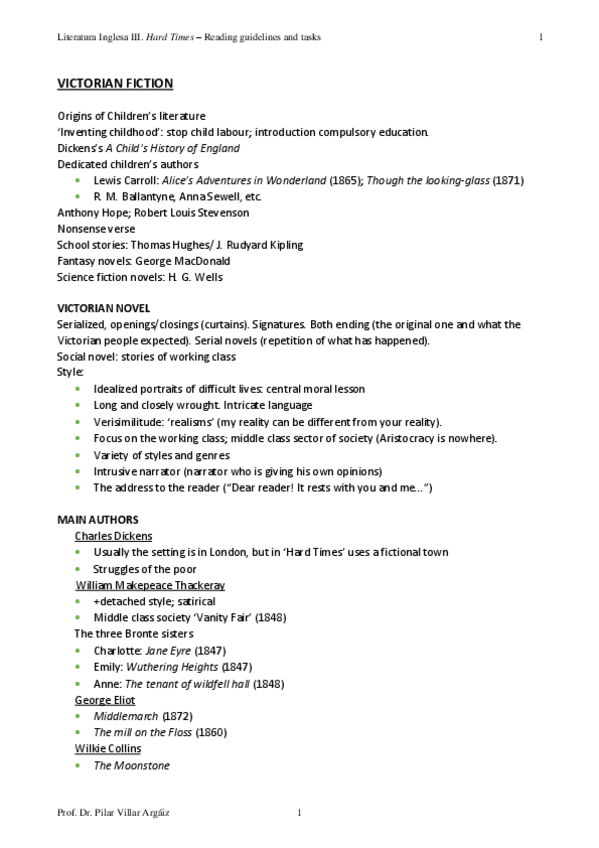 Miniatura del documento HARD TIMES - CHARLES DICKENS TASK.pdf