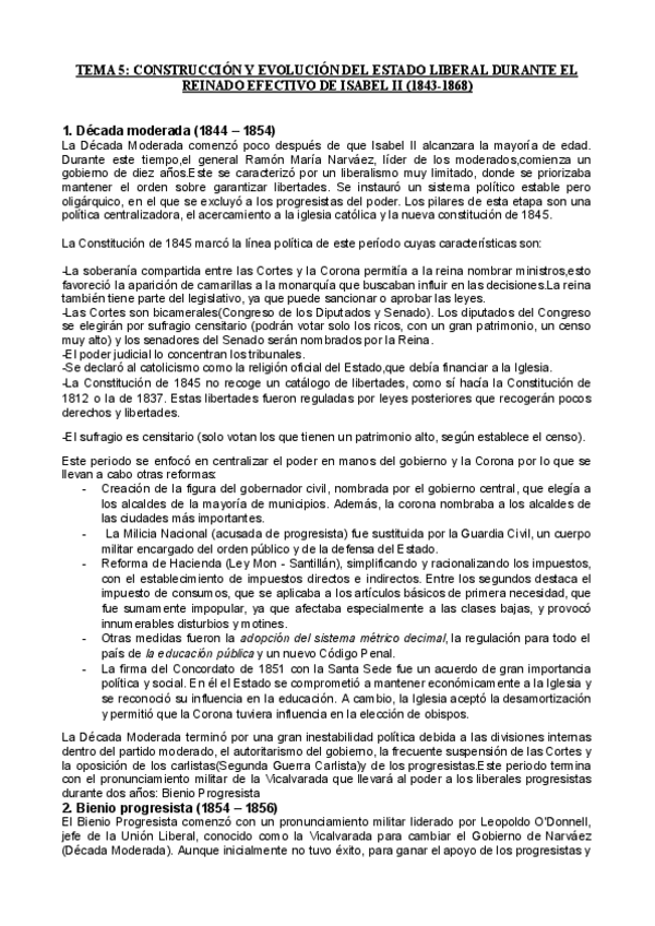 Miniatura del documento TEMA-5-CONSTRUCCION-Y-EVOLUCION-DEL-ESTADO-LIBERAL-DURANTE-EL-REINADO-EFECTIVO-DE-ISABEL-II-1843-1868.pdf