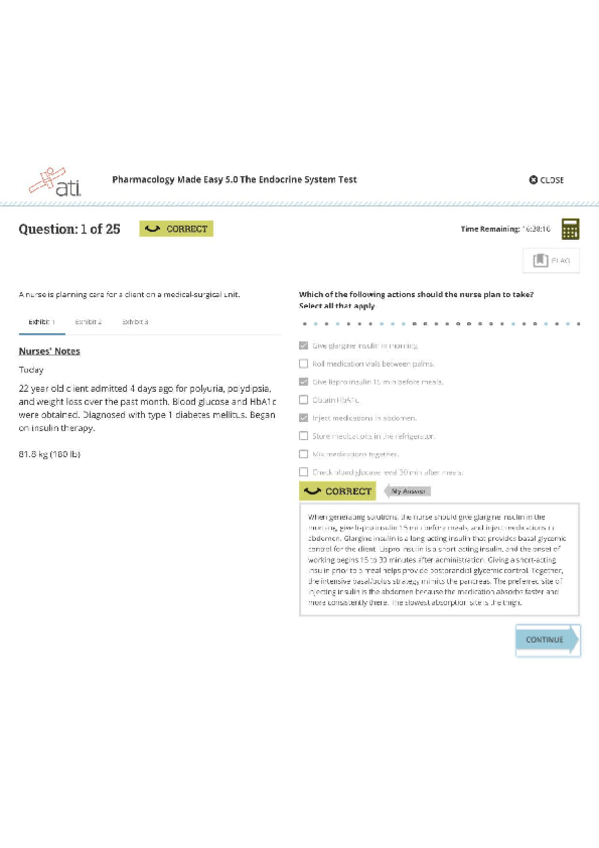 Miniatura del documento PHARMACOLOGY-MADE-EASY-5.0-THE-ENDOCRINE-SYSTEM-TEST.pdf