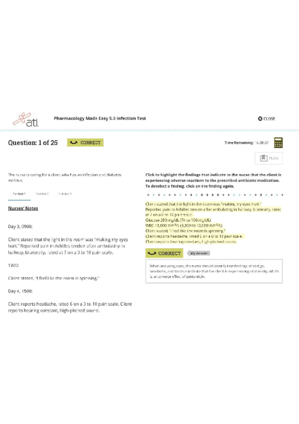 Miniatura del documento PHARMACOLOGY-MADE-EASY-5.0-THE-INFECTION-TEST.pdf