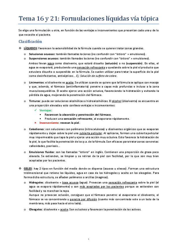 Miniatura del documento Tema 16 y 21. Formulaciones líquidas vía tópica.pdf