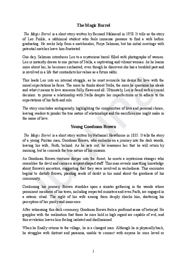 Miniatura del documento The-Magic-Barrel-and-Young-Goodman-Brown.pdf