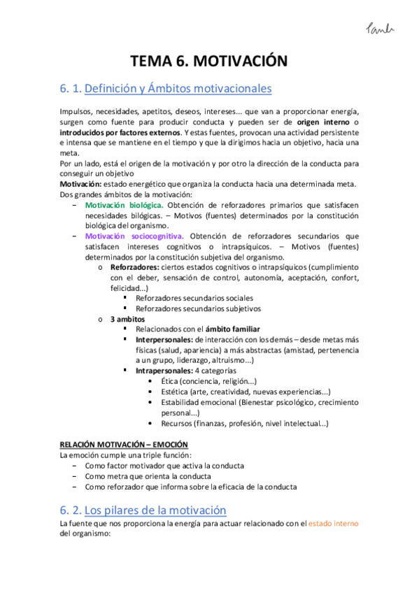 Miniatura del documento AME - TEMA 6 Motivación (Psicologia UB 1r).pdf