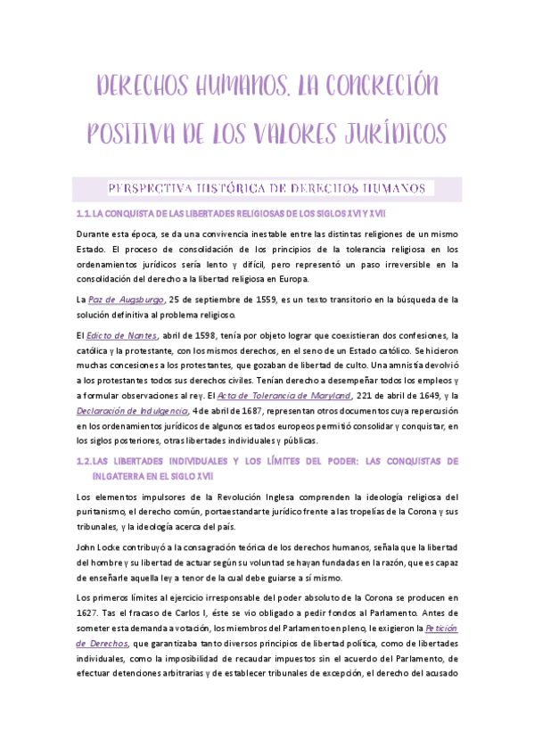 Miniatura del documento TEMA 5. DERECHOS HUMANOS. LA CONCRECIÓN POSITIVA DE LOS VALORES JURÍDICOS.pdf