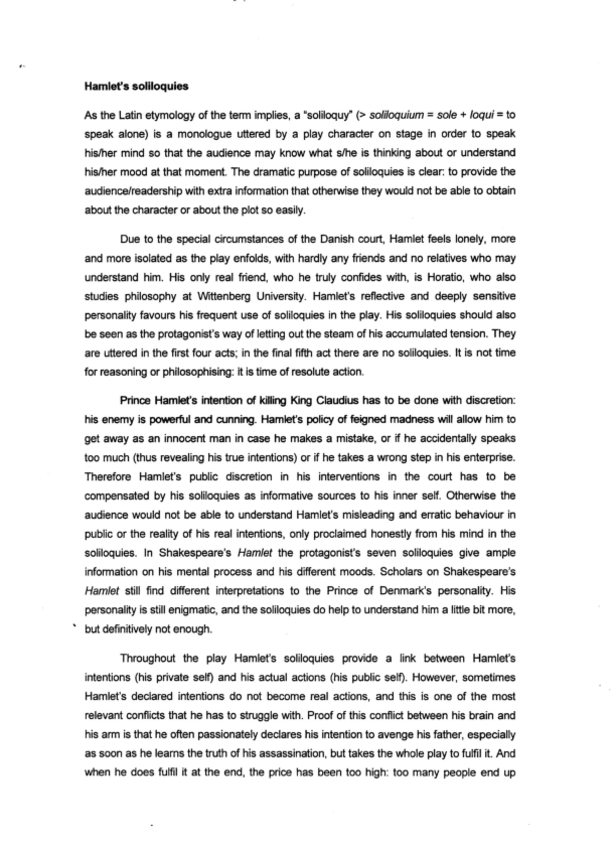 Miniatura del documento Hamlet Essay.pdf
