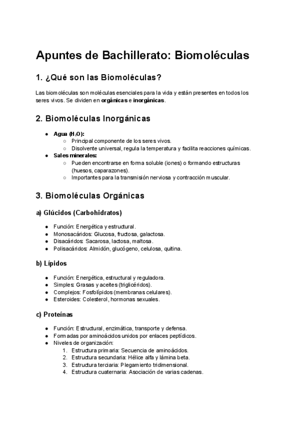 Miniatura del documento Apuntes-de-Bachillerato-Biomoleculas.pdf