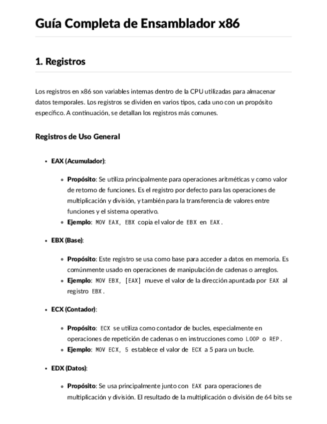 Miniatura del documento Assembly-x86-resumen.pdf