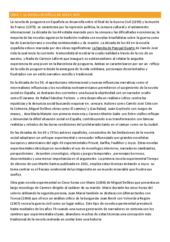 Miniatura del documento Tema-7.La-novela-espanola-de-1939-a-1975.pdf