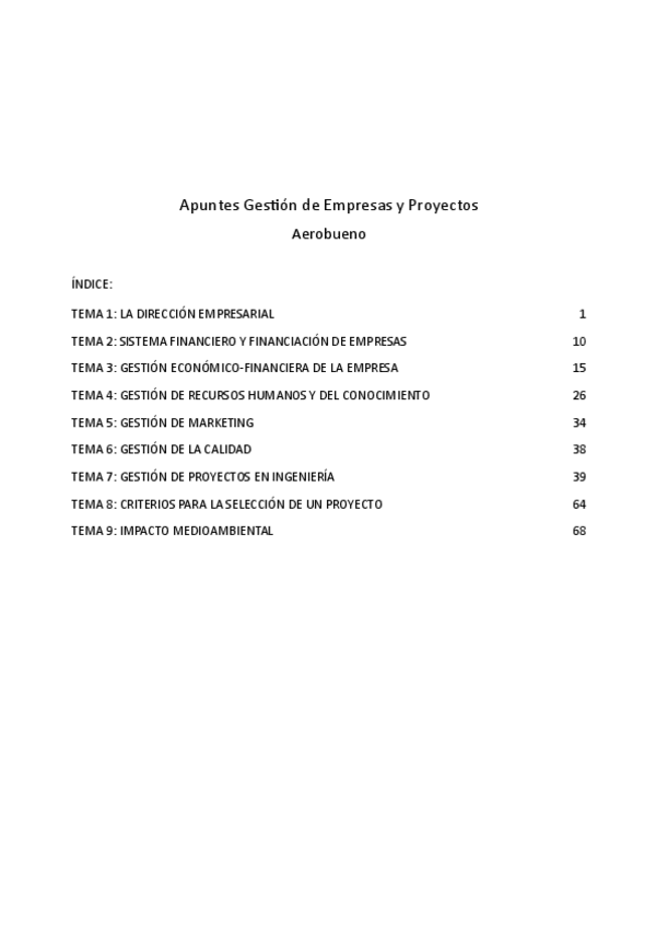 Miniatura del documento Apuntes Parte 1 Gestión de Empresas y Proyectos.pdf