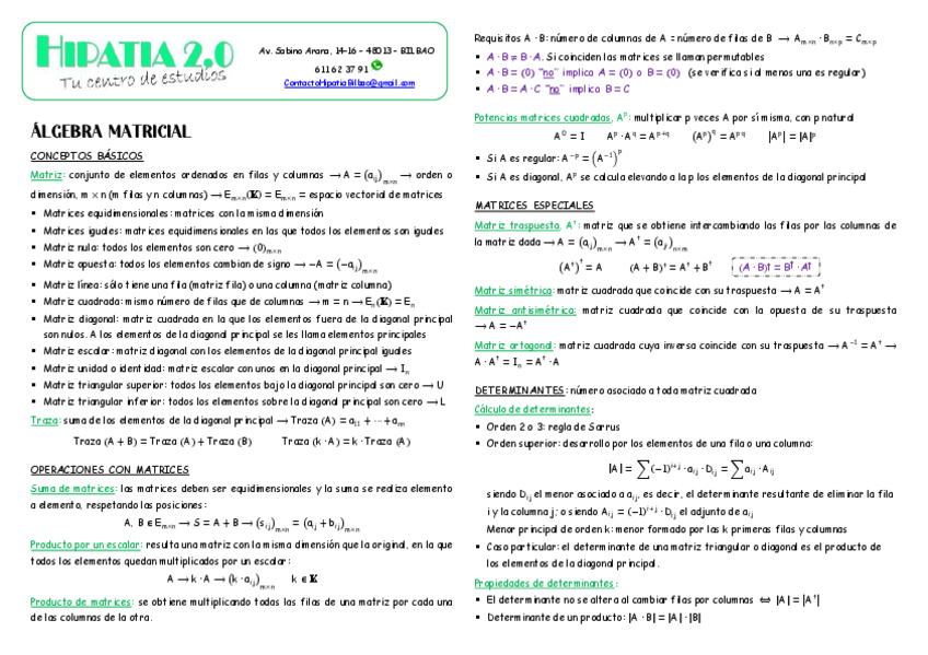 Miniatura del documento RESUMEN-ALGEBRA-MATRICES.pdf