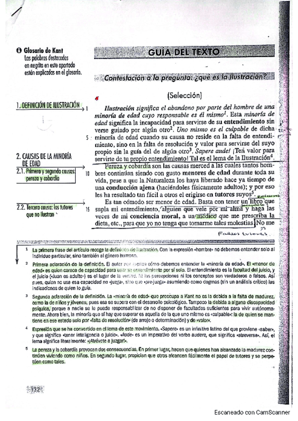 Miniatura del documento Guía del texto ¿Qué es la Ilustración? Kant.pdf