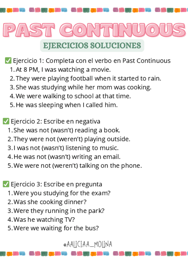 Miniatura del documento PAST-CONTINUOUS-EJERCICIOS-SOLUCIONES.pdf