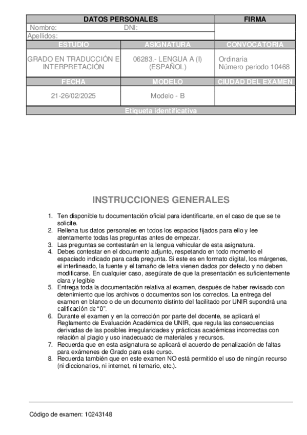 Miniatura del documento Examen-Lengua-A-I-Modelo-B-2025.pdf