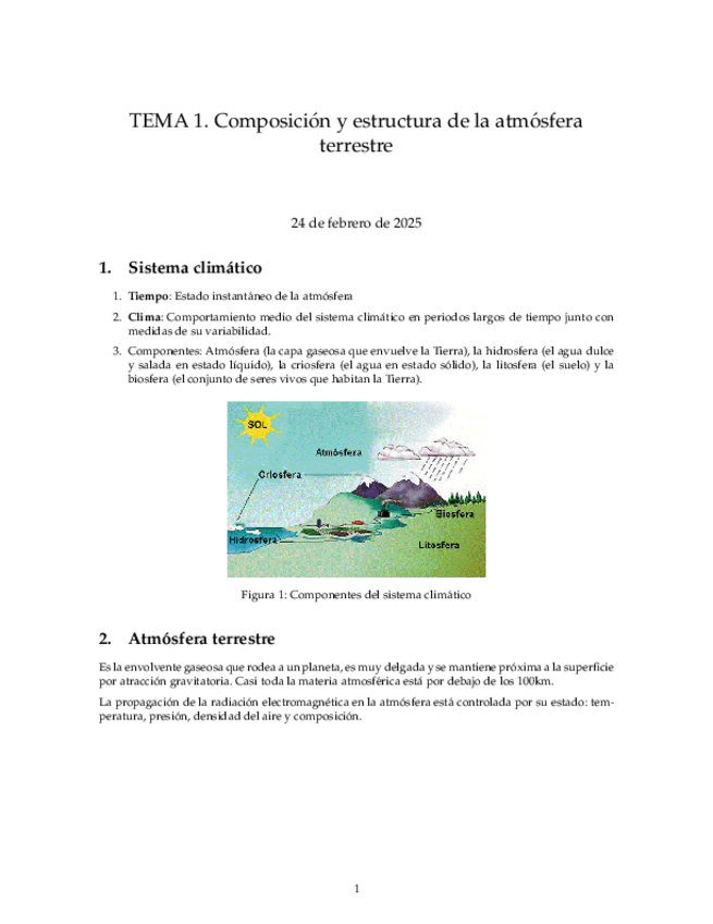 Miniatura del documento Tema1Composicionyestructuradelaatmosferaterrestre.pdf