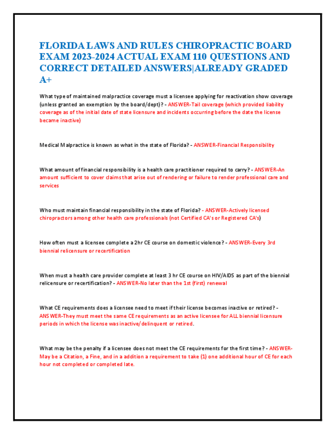 Miniatura del documento FLORIDA-LAWS-AND-RULES-CHIROPRACTIC-BOARD-EXAM-2023254.pdf
