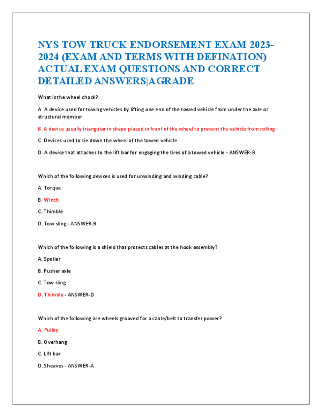 Miniatura del documento NYS-TOW-TRUCK-ENDORSEMENT-EXAM-2023.pdf
