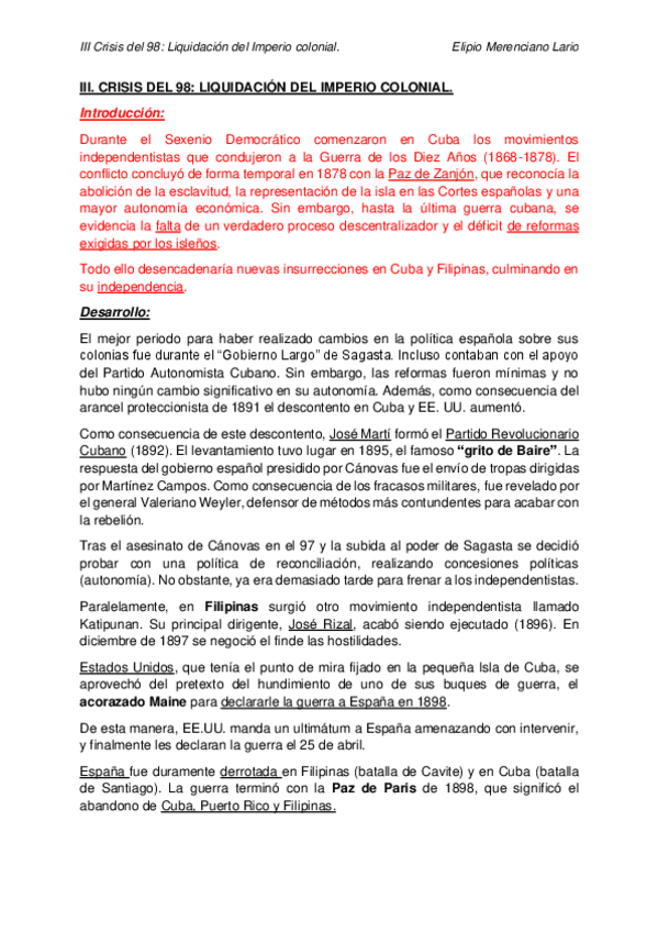 Miniatura del documento Tema-11-III-Crisis-del-98.-Liquidacion-del-Imperio-Colonial.pdf