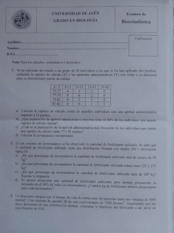 Miniatura del documento 1º parte  Examen estadística 1º biología año 2011-2012.jpg.jpg