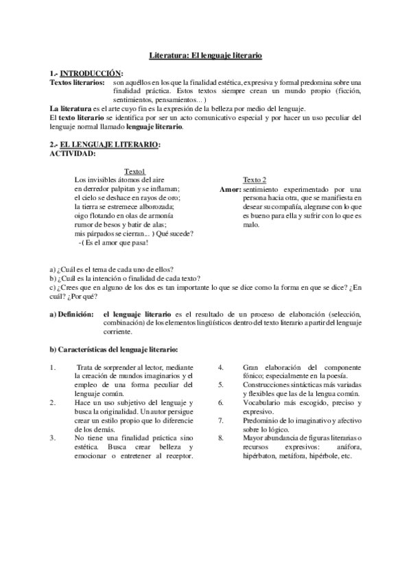 Miniatura del documento La literatura. Lenguaje literario- Métrica y figuras.pdf