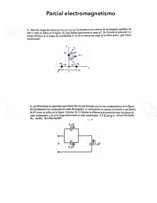 Miniatura del documento Parcial electromagnetismo año? - FISICA II.pdf