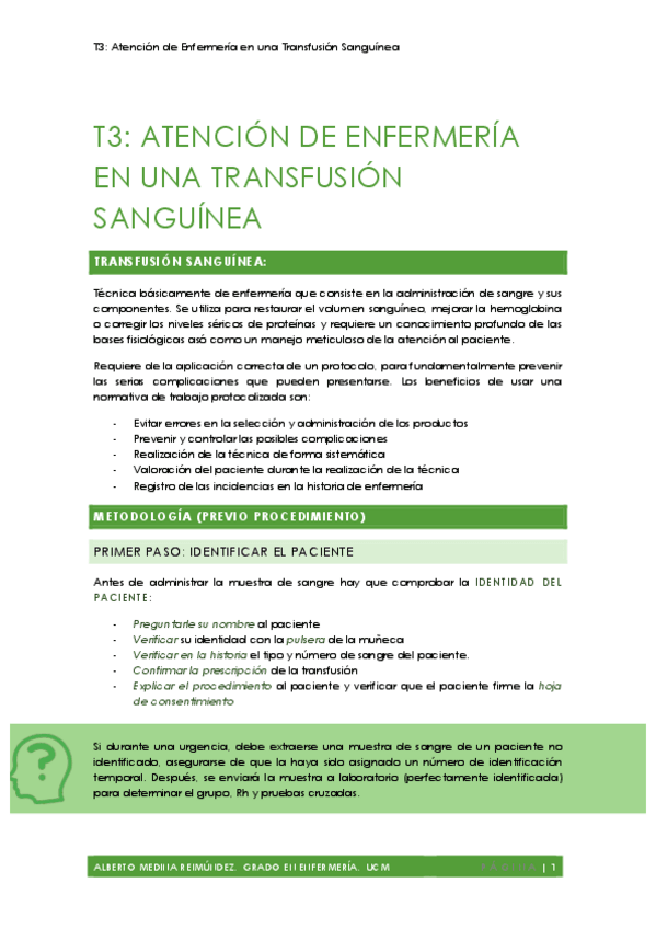 Miniatura del documento T3. Atención de Enfermería en una Transfusión Sanguínea.pdf