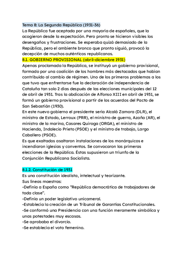 Miniatura del documento Tema-8-La-Segunda-Republica-1931-36.pdf