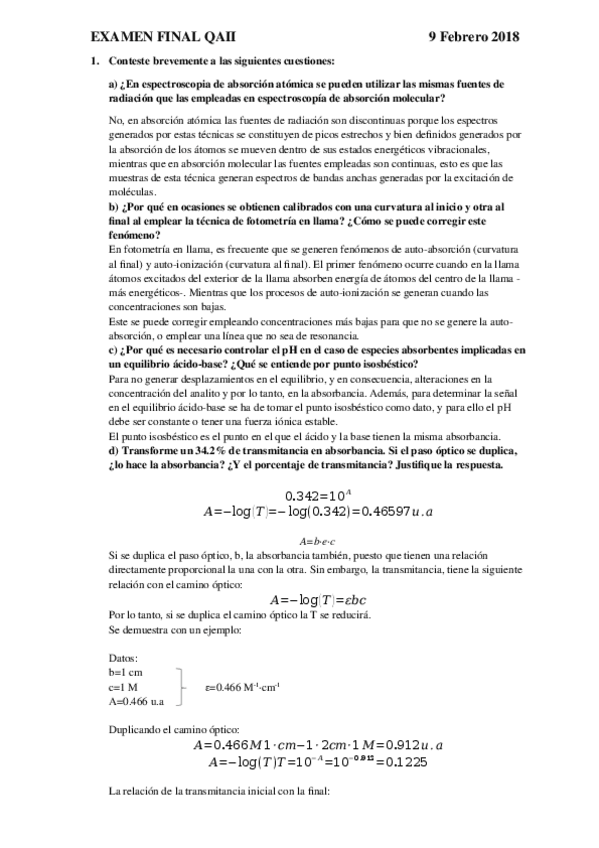 Miniatura del documento EXAMEN FINAL QAII 9 Febrero 2018.docx