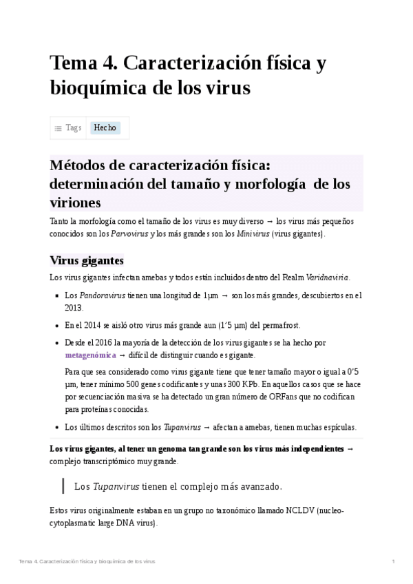 Miniatura del documento Tema 4. Caracterización física y bioquímica de los virus.pdf
