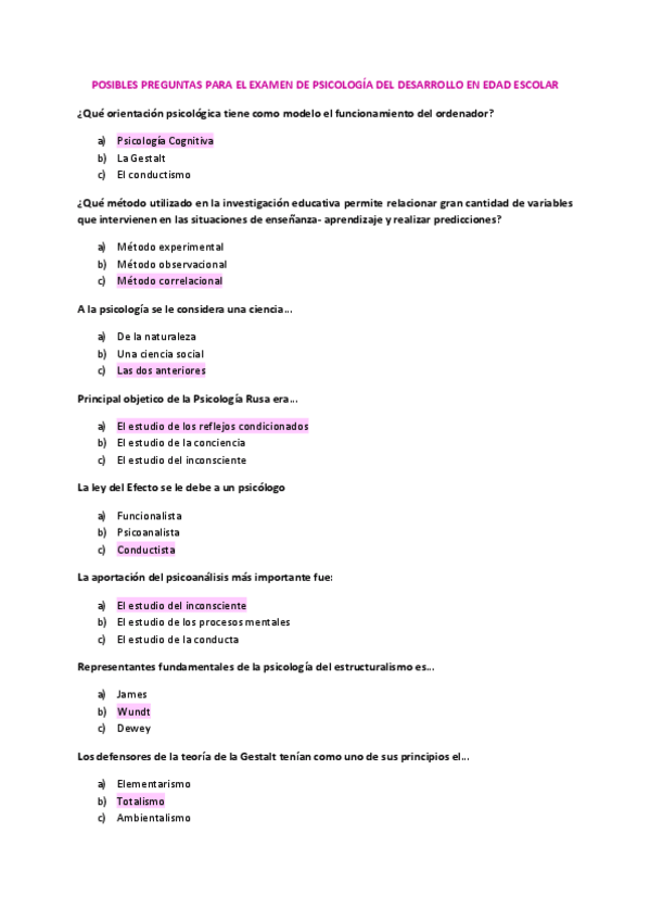 Miniatura del documento preguntas de examen psicología II resuelto.pdf