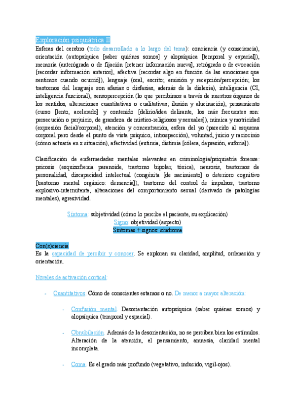 Miniatura del documento Exploración psiquiátrica pt.2. Psiquiatría 2024/25.pdf