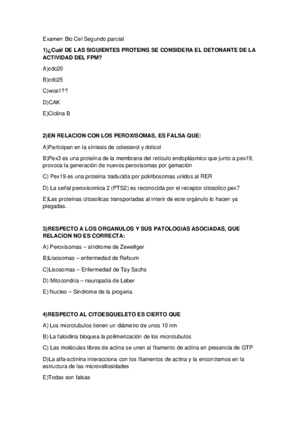 Miniatura del documento Examen Bio Cel Segundo parcial.docx