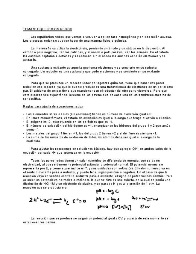 Miniatura del documento Tema 9 - Equilibrios Redox.pdf