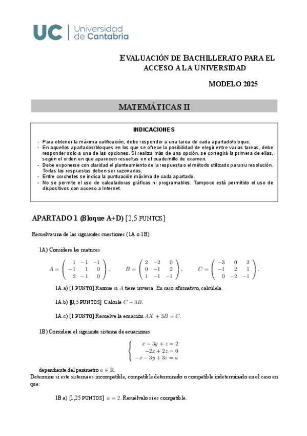 Miniatura del documento Modelo-ejercicio-Matematicas-II-2025-Cantabria-AM25.pdf